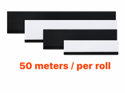 Strip Seal - 10mm Black Rubber to Suit Bifold Doors